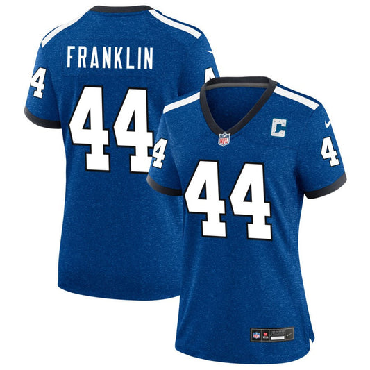 Zaire Franklin Indianapolis Colts Nike Women's Indiana Nights Alternate Game Jersey - Royal